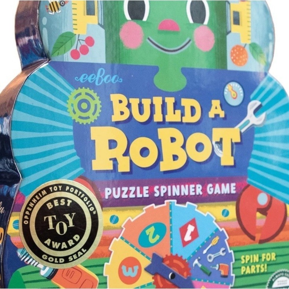 Build a Robot Spinner Game - Award Winning Number Matching Robot Building Game